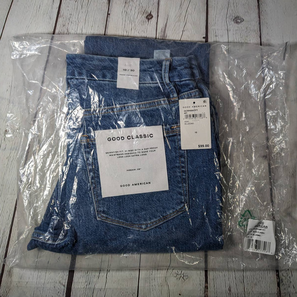 Good American High Rise Women Jeans - Blue - Picture 13 of 14